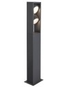 ESKINA FRAME 75 Udendørs bedlampe i aluminium H75 cm 27W LED - Antracit