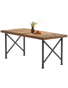 spisebord indretning billigt træ industrielt rustikt nordisk design