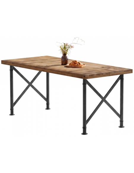spisebord indretning billigt træ industrielt rustikt nordisk design