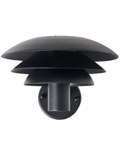 udendørslampe moderne nordisk design led sort væglampe udendørs havelampe væg 2
