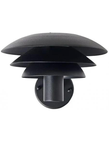 udendørslampe moderne nordisk design led sort væglampe udendørs havelampe væg