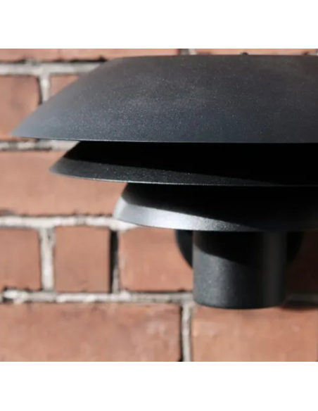 udendørslampe moderne nordisk design led sort væglampe udendørs havelampe væg