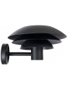 DL31 Udendørs væglampe i stål H20 cm 1 x E27 LED - Sort