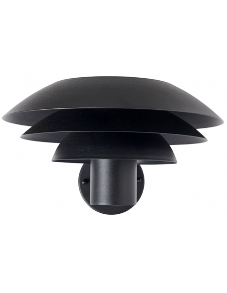 udendørslampe moderne nordisk design led sort væglampe udendørs havelampe væg
