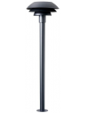 DL31 Udendørs bedlampe i stål H100 cm 1 x E27 LED - Sort