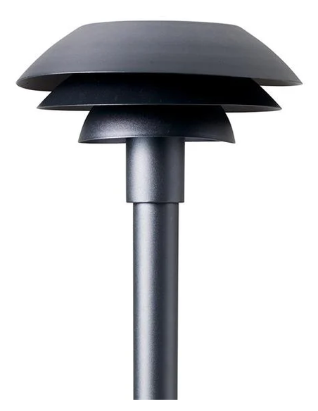 udendørslampe moderne nordisk design led sort bedlampe udendørs havelampe indkørsel