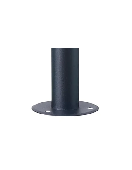 udendørslampe moderne nordisk design led sort bedlampe udendørs havelampe indkørsel