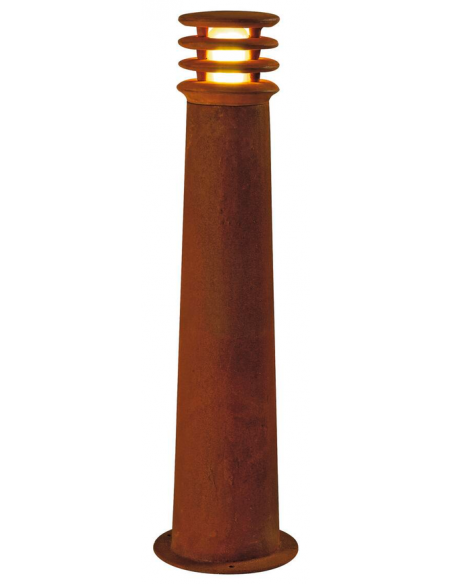 Bedlampe e27 udendørslamper havelamper indkørsel corten rust rustbrun brun stål