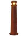 RUSTY 70 Udendørs bedlampe i stål H70 cm 1 x E27 - Rust