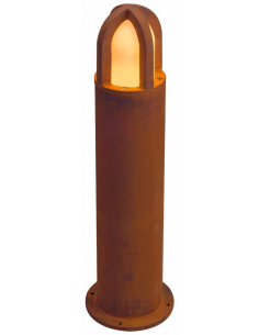Bedlampe udendørslamper havelamper indkørsel corten rust rustbrun brun stål 2