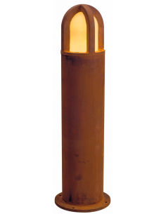 Bedlampe udendørslamper havelamper indkørsel corten rust rustbrun brun stål