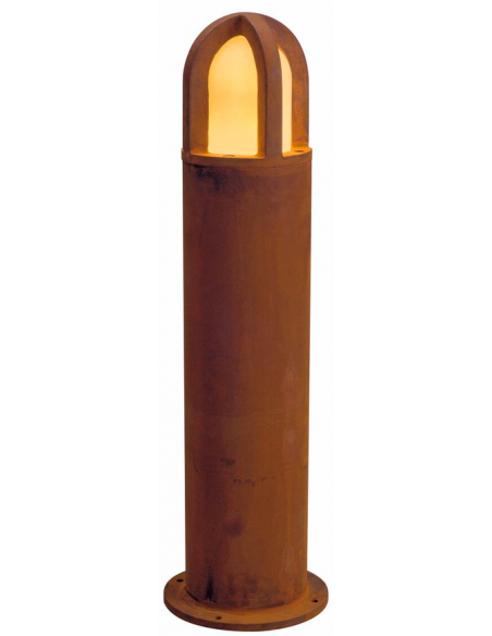 Bedlampe udendørslamper havelamper indkørsel corten rust rustbrun brun stål