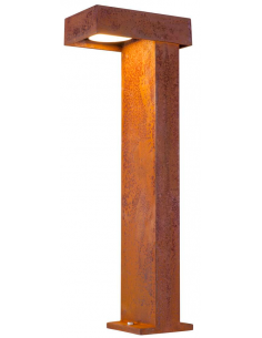 Bedlampe udendørslamper havelamper indkørsel corten rust rustbrun brun stål 2