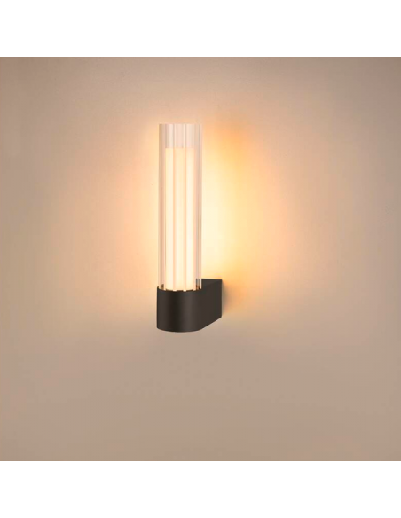 badeværelseslamper væg spejl led moderne design sort