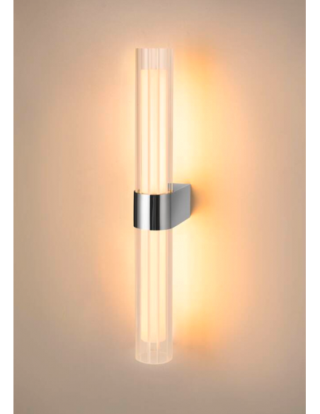 badeværelseslamper væg spejl led moderne design krom
