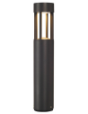 SLOTTS 45 Udendørs bedlampe i aluminium H46,5 cm 4,5W LED - Antracit