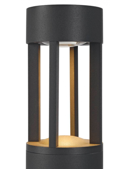 Bedlampe udendørslamper havelamper indkørsel sort antracit grå led