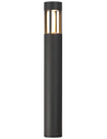 SLOTTS 65 Udendørs bedlampe i aluminium H66,5 cm 4,5W LED - Antracit