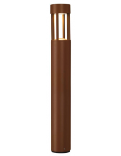 Bedlampe udendørslamper havelamper indkørsel rust brun corten led