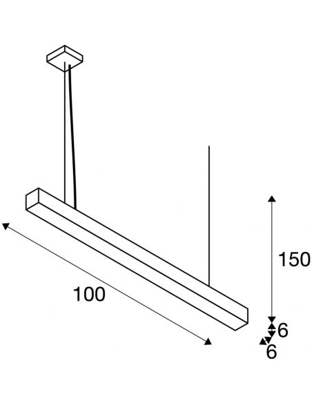 langbordspendel loftlampe spisebord køkkenø køkken skrivebord design sort led