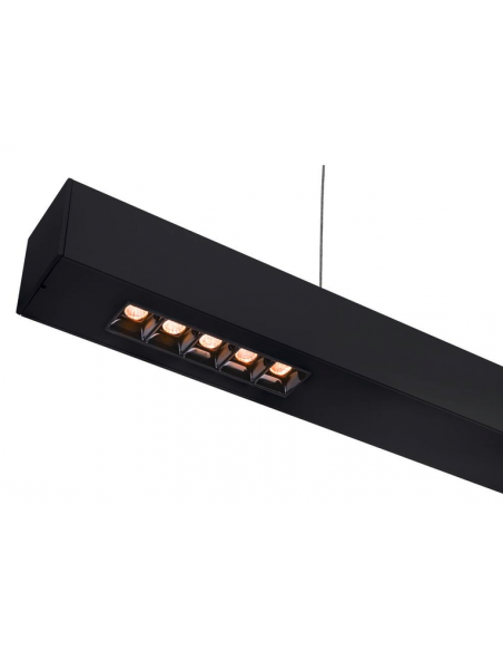 langbordspendel loftlampe spisebord køkkenø køkken skrivebord design sort led