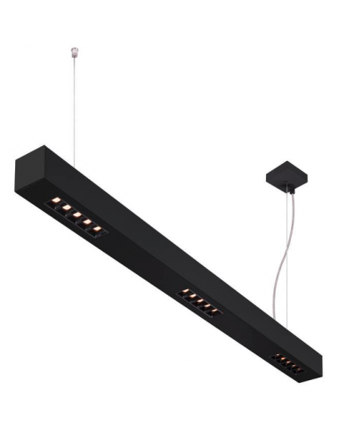 langbordspendel loftlampe spisebord køkkenø køkken skrivebord design sort led