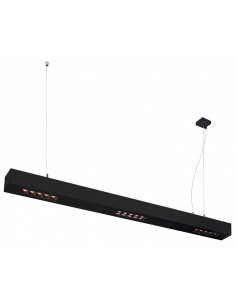 langbordspendel loftlampe spisebord køkkenø køkken skrivebord design sort led 2