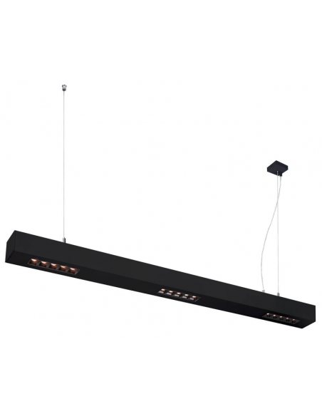 langbordspendel loftlampe spisebord køkkenø køkken skrivebord design sort led