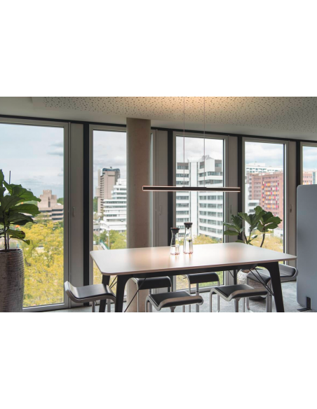 langbordspendel loftlampe spisebord køkkenø køkken skrivebord design sort led
