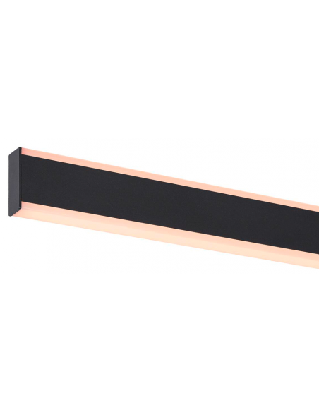 langbordspendel loftlampe spisebord køkkenø køkken skrivebord design sort led