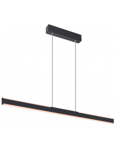 langbordspendel loftlampe spisebord køkkenø køkken skrivebord design sort led 2
