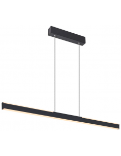langbordspendel loftlampe spisebord køkkenø køkken skrivebord design sort led