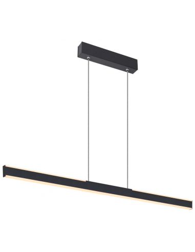 langbordspendel loftlampe spisebord køkkenø køkken skrivebord design sort led