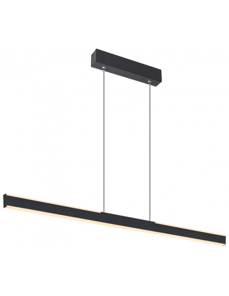 langbordspendel loftlampe spisebord køkkenø køkken skrivebord design sort led