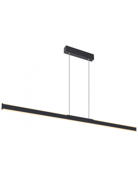 langbordspendel loftlampe spisebord køkkenø køkken skrivebord design sort led