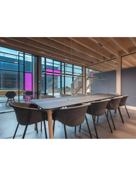 langbordspendel loftlampe spisebord køkkenø køkken skrivebord design sort led