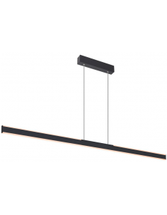 langbordspendel loftlampe spisebord køkkenø køkken skrivebord design sort led 2