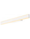 Q-LINEAR Badeværelselampe i aluminium og polycarbonat B52,5 cm 14W LED - Mat hvid
