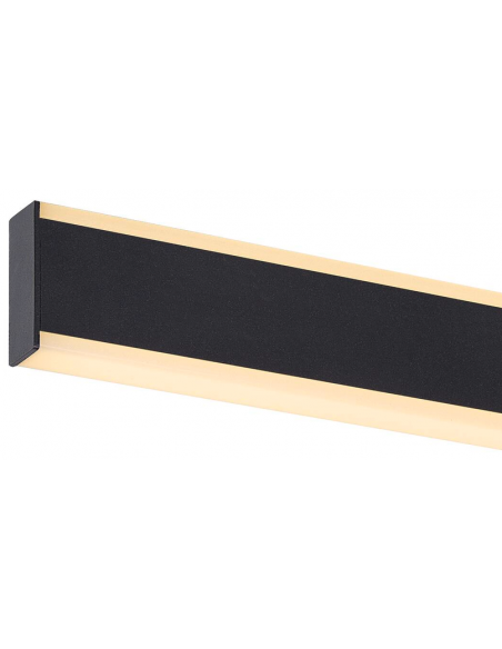 badeværelseslamper væg spejl led moderne design sort