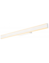 Q-LINEAR Badeværelselampe i aluminium og polycarbonat B70,5 cm 20W LED - Mat hvid