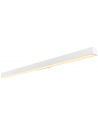 Q-LINE Badeværelselampe i aluminium og polycarbonat B142,5 cm 45W LED - Mat hvid
