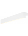 L-LINE Badeværelselampe i aluminium og polycarbonat B61,8 cm 10W LED - Mat hvid