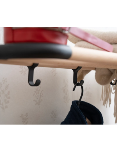 garderobe væg hylder hyldesystem bryggers skohylde hattehylde 2