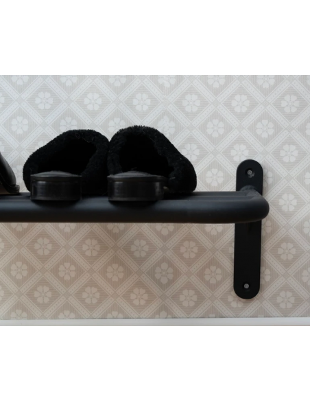 garderobe væg hylder hyldesystem bryggers skohylde hattehylde