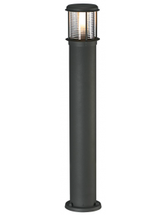 Bedlampe udendørslamper havelamper indkørsel sort grå e27