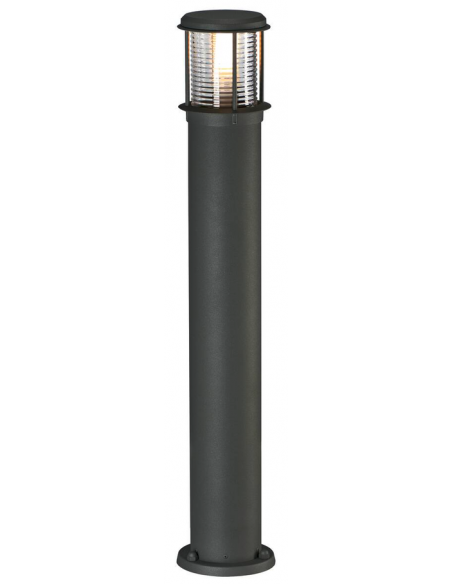 Bedlampe udendørslamper havelamper indkørsel sort grå e27