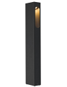 SLOTBOKS 70 Udendørs bedlampe i aluminium H70 cm 8,7W LED - Antracit