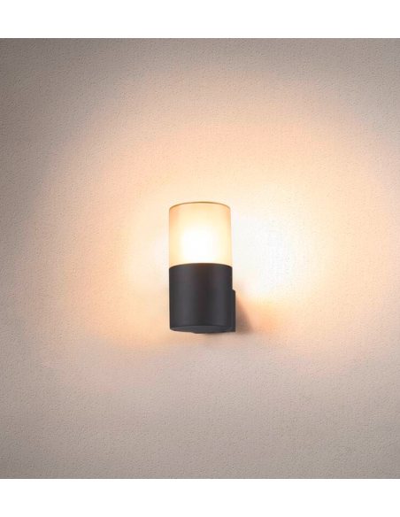 udendørslampe moderne nordisk design led sort væglampe udendørs havelampe væg