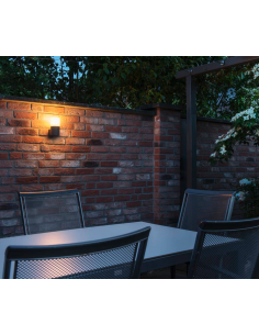 udendørslampe moderne nordisk design led sort væglampe udendørs havelampe væg 2