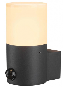 udendørslampe moderne sensor design led sort væglampe udendørs havelampe væg